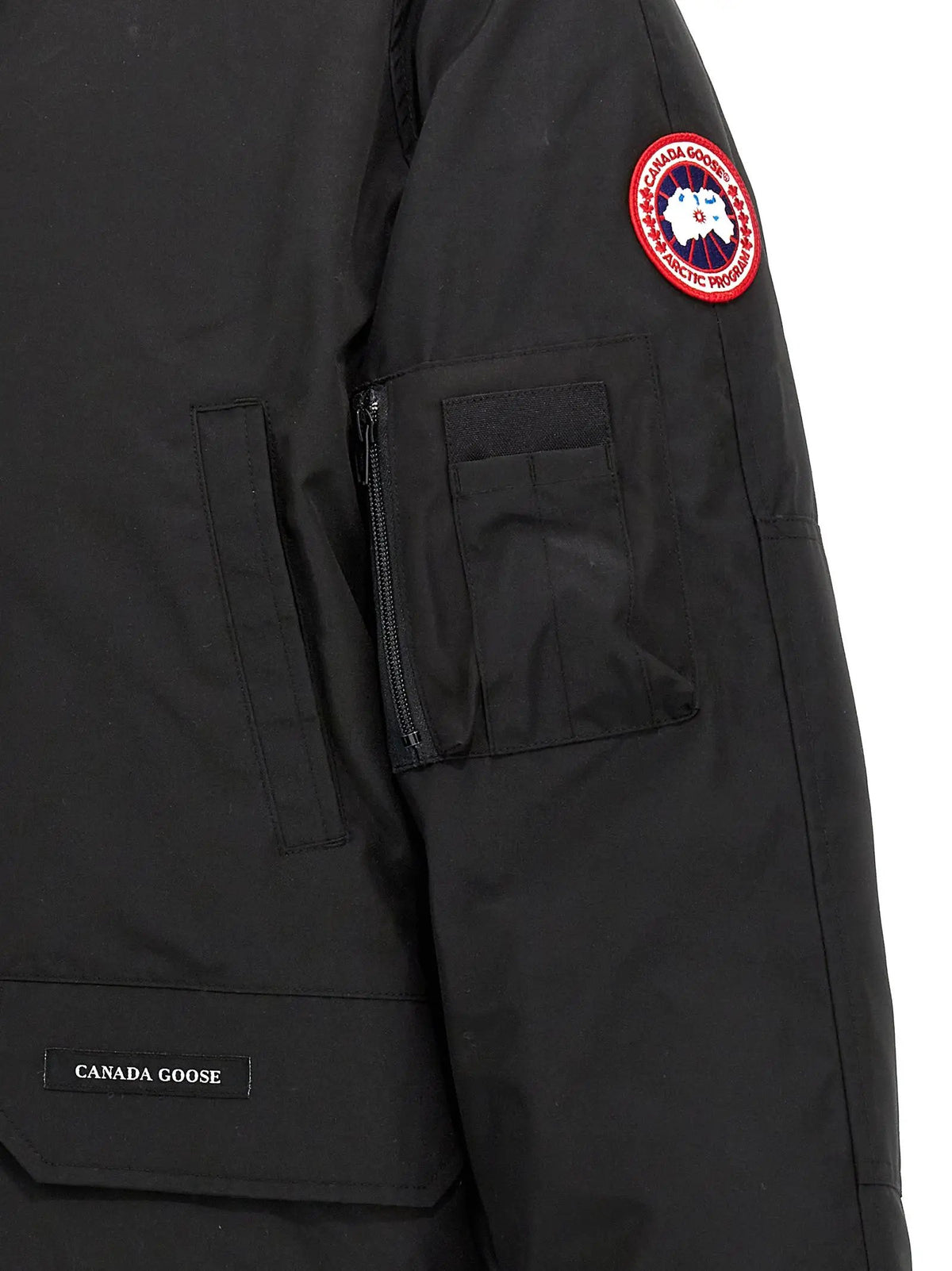 Canada Goose Black Polyester Bomber