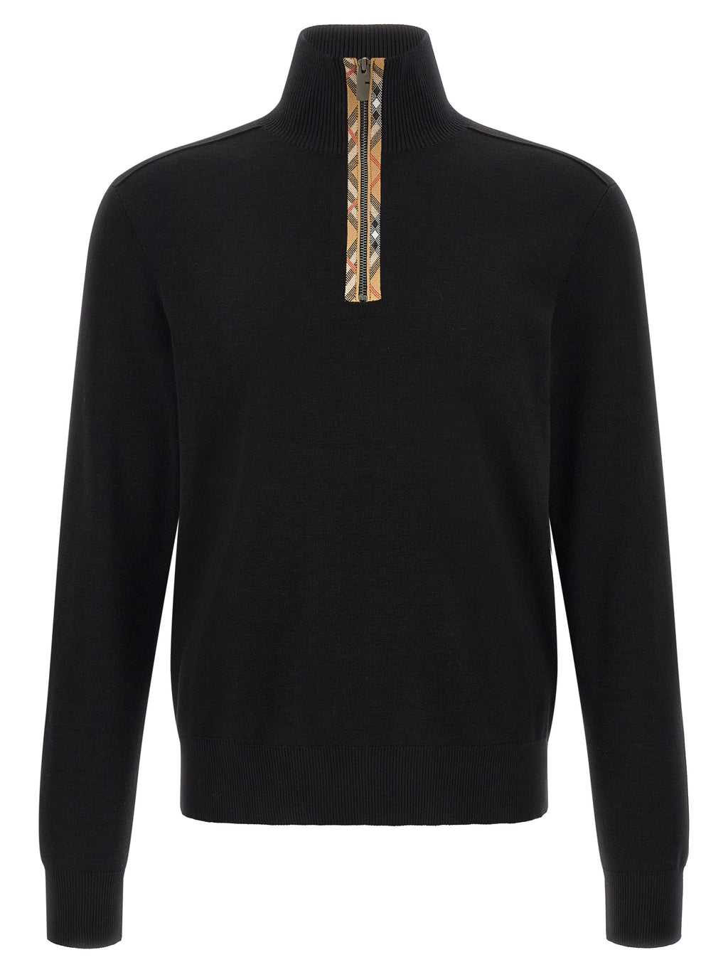Cardigan Burberry en laine noire