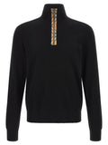 Cardigan Burberry en laine noire