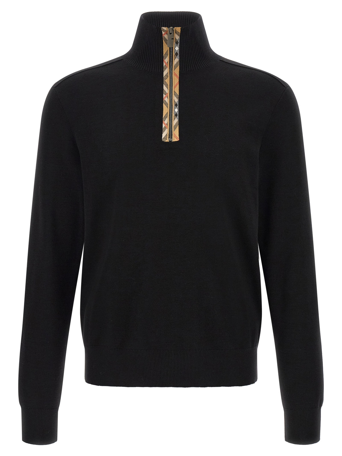 Cardigan Burberry en laine noire
