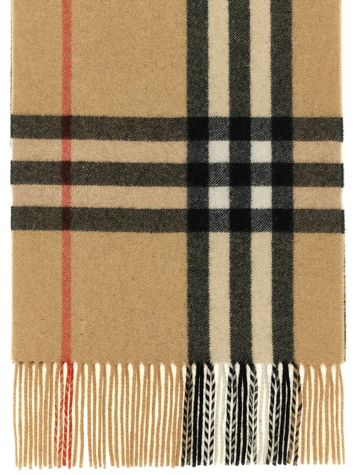 Écharpe en cachemire beige Burberry