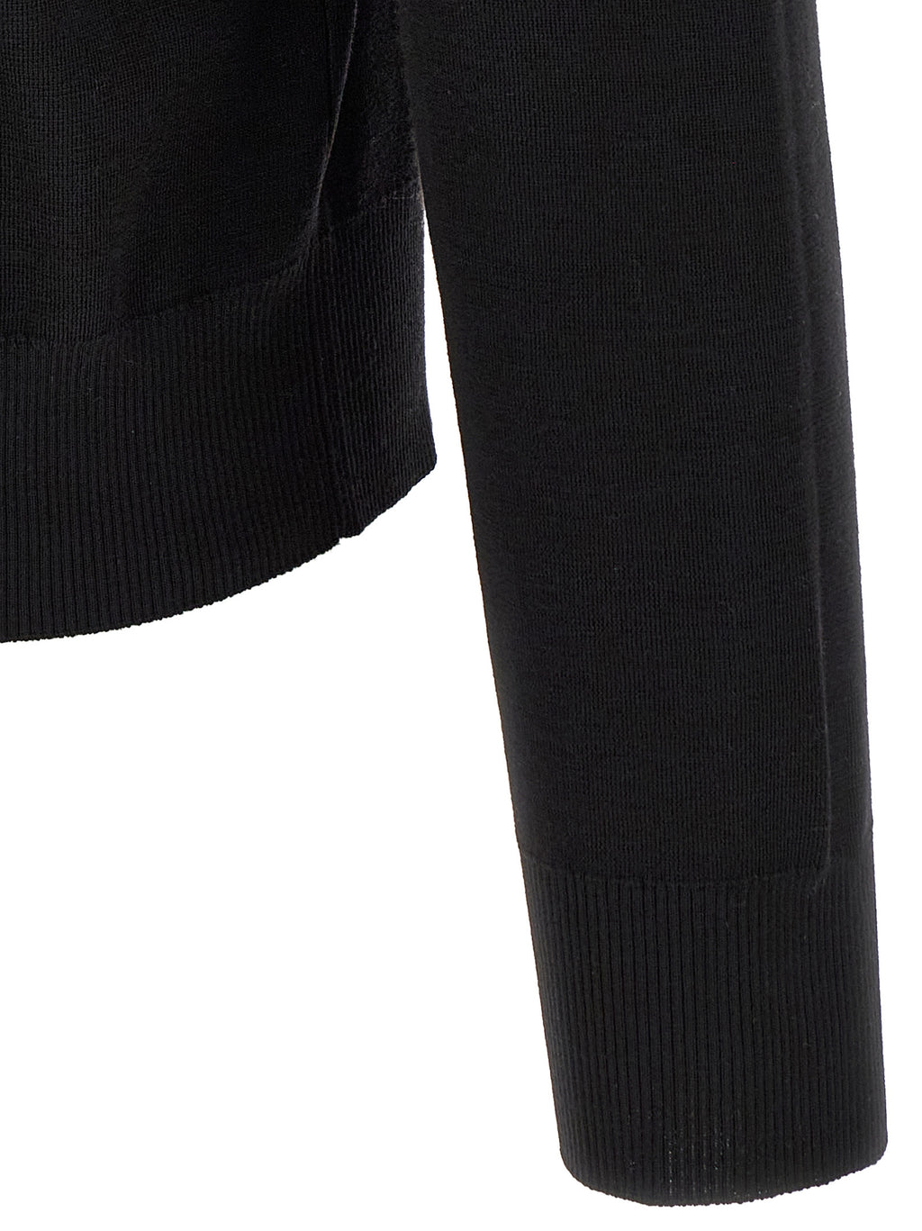 Cardigan Burberry en laine noire