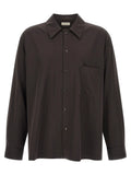 Lemaire Brown Wool Blouse