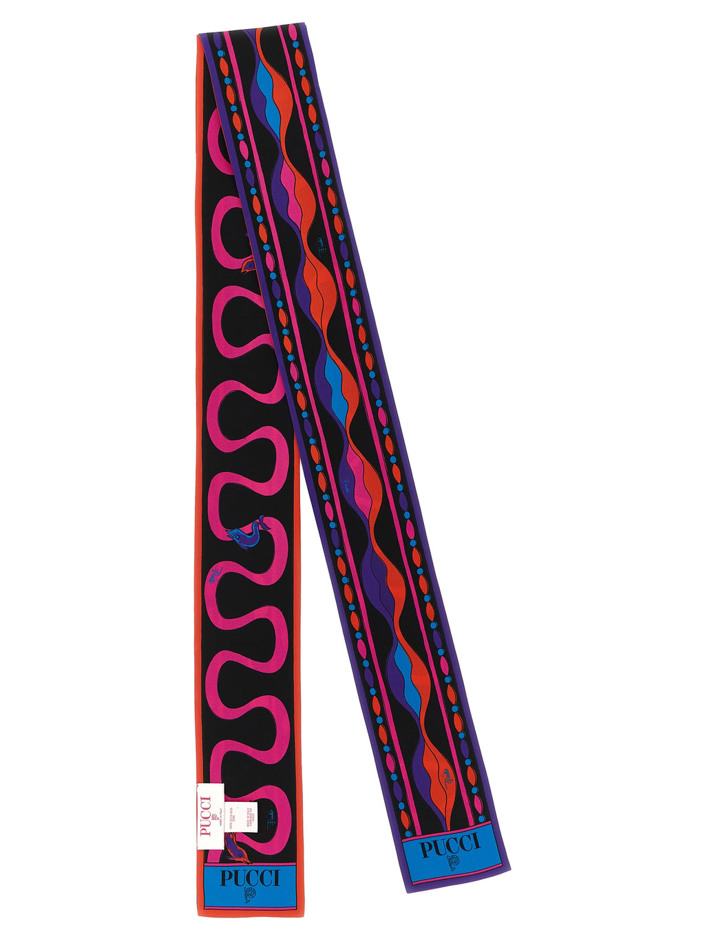 Foulard en soie multicolore Emilio Pucci