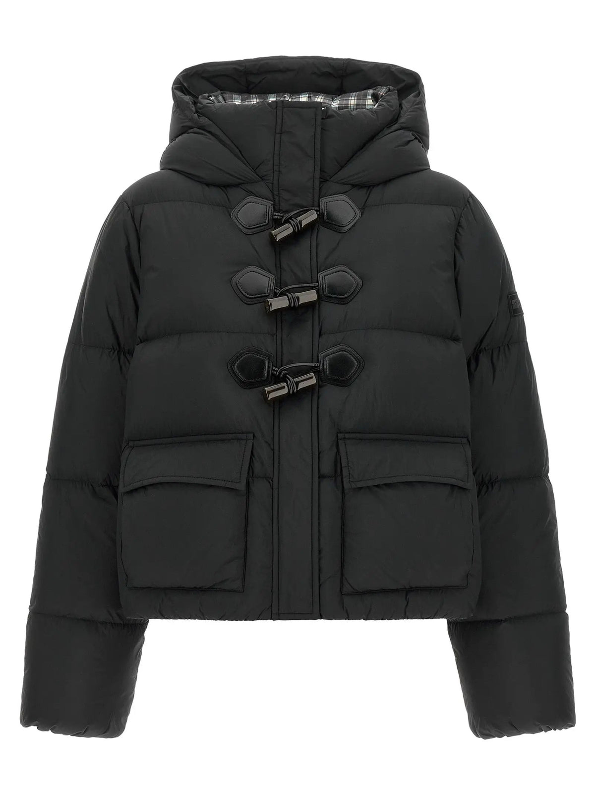 Ganni Black Polyamide Full-Length Jacket