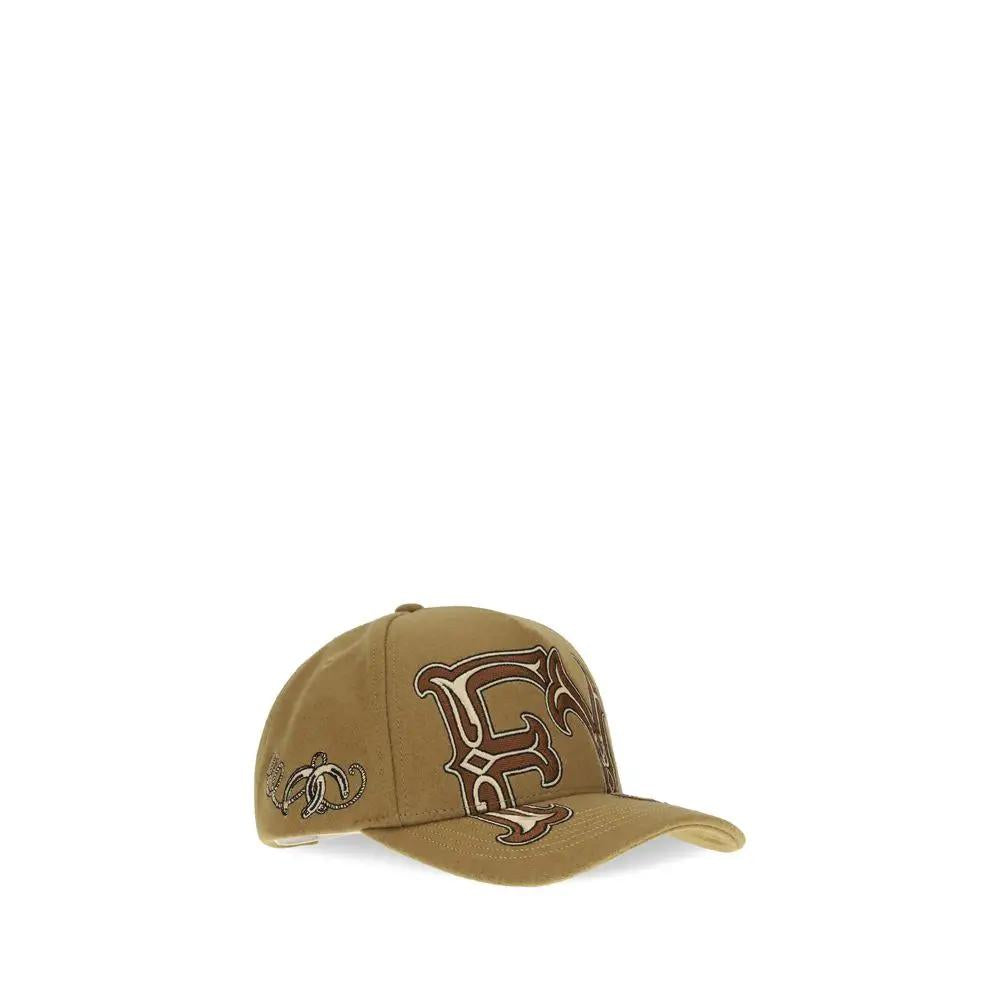 Casquette de baseball Aries en laine marron, modèle PDF Channel