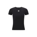 T-shirt noir en coton Marine Serre
