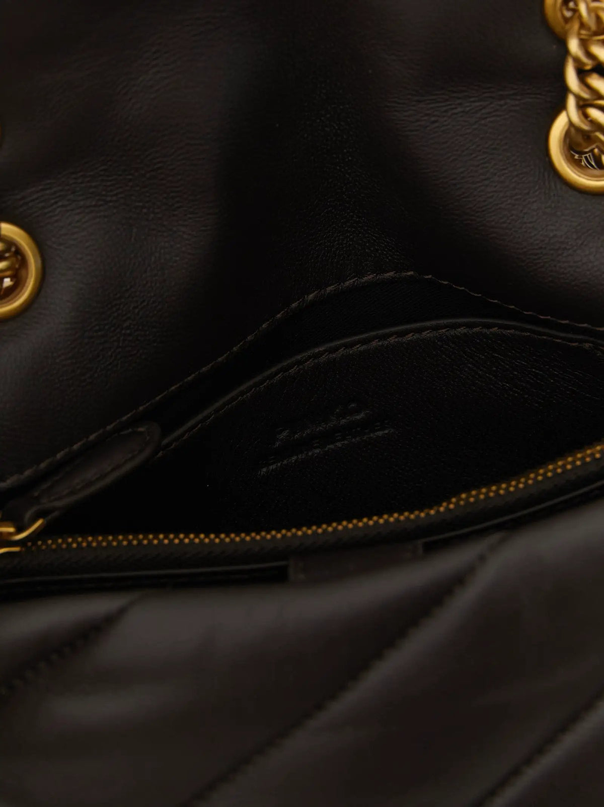 PINKO Black Lamb Leather Crossbody Bag