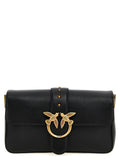 Sac porté épaule PINKO en cuir de veau noir