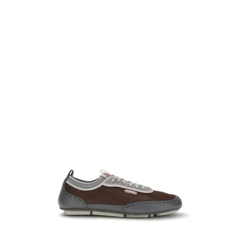 Fendi Fendi Multicolor Calf Leather Bos Taurus Athletic Sneakers