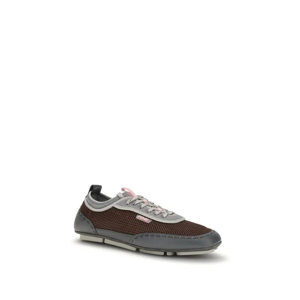 Fendi Fendi Multicolor Calf Leather Bos Taurus Athletic Sneakers