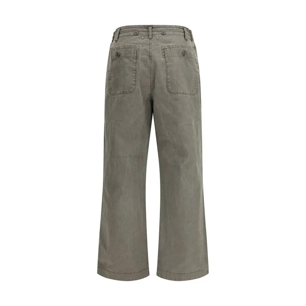 Golden Goose Golden Goose Bicolor Cotton Casual Pants