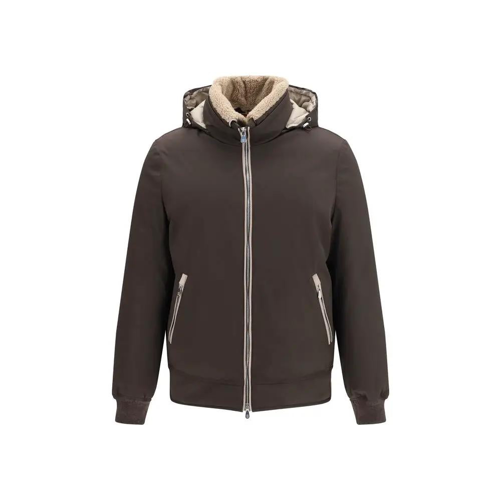 Brunello Cucinelli Brunello Cucinelli Brown Polyamide Bomber