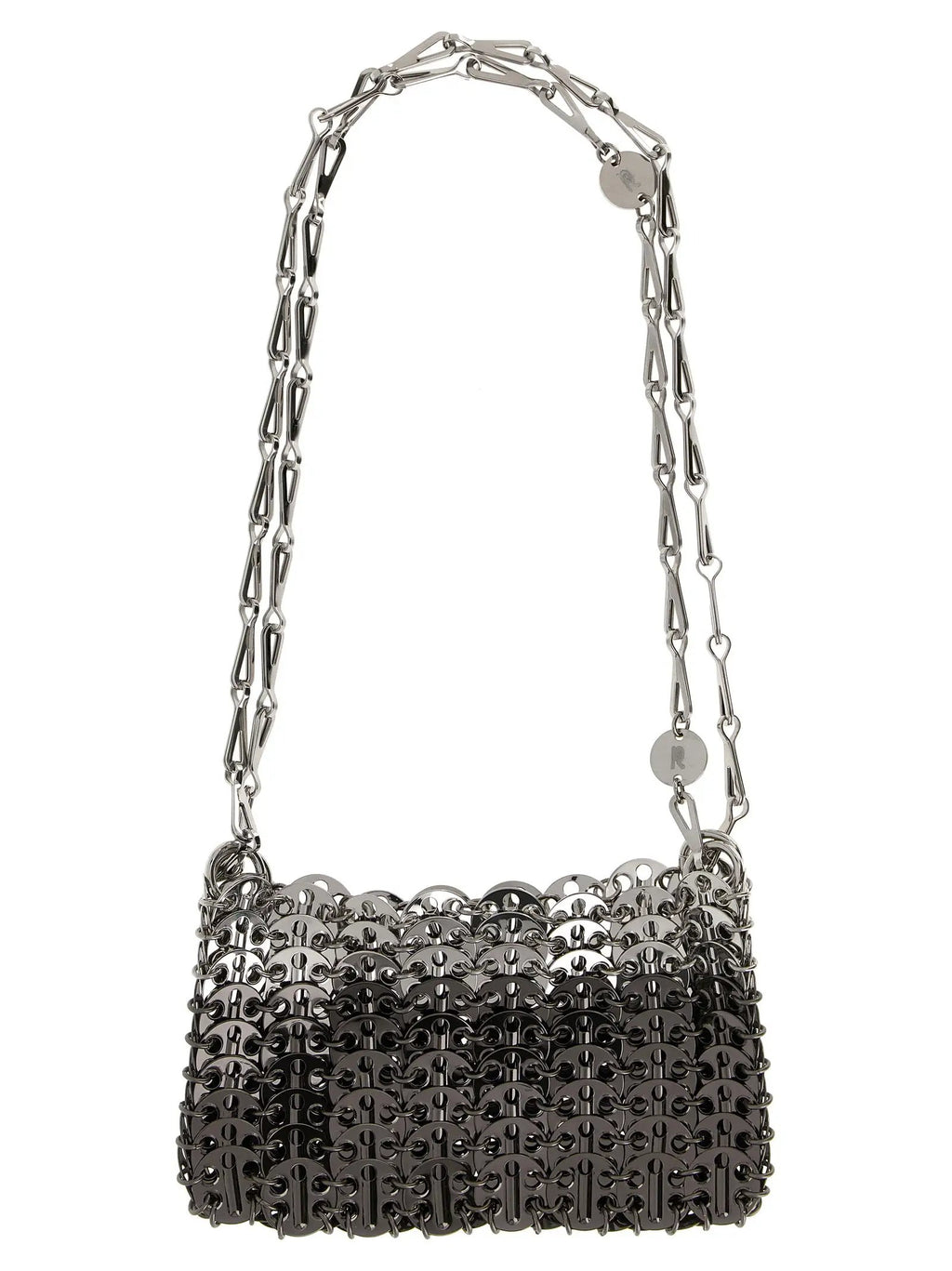 Paco Rabanne Paco Rabanne Silver Stainless Steel Shoulder Bag