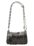 Paco Rabanne Paco Rabanne Silver Stainless Steel Shoulder Bag