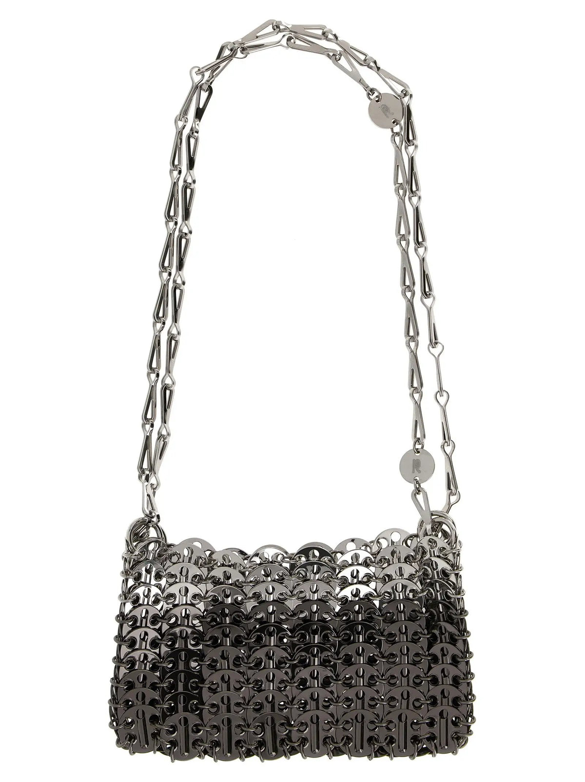 Paco Rabanne Paco Rabanne Silver Stainless Steel Shoulder Bag