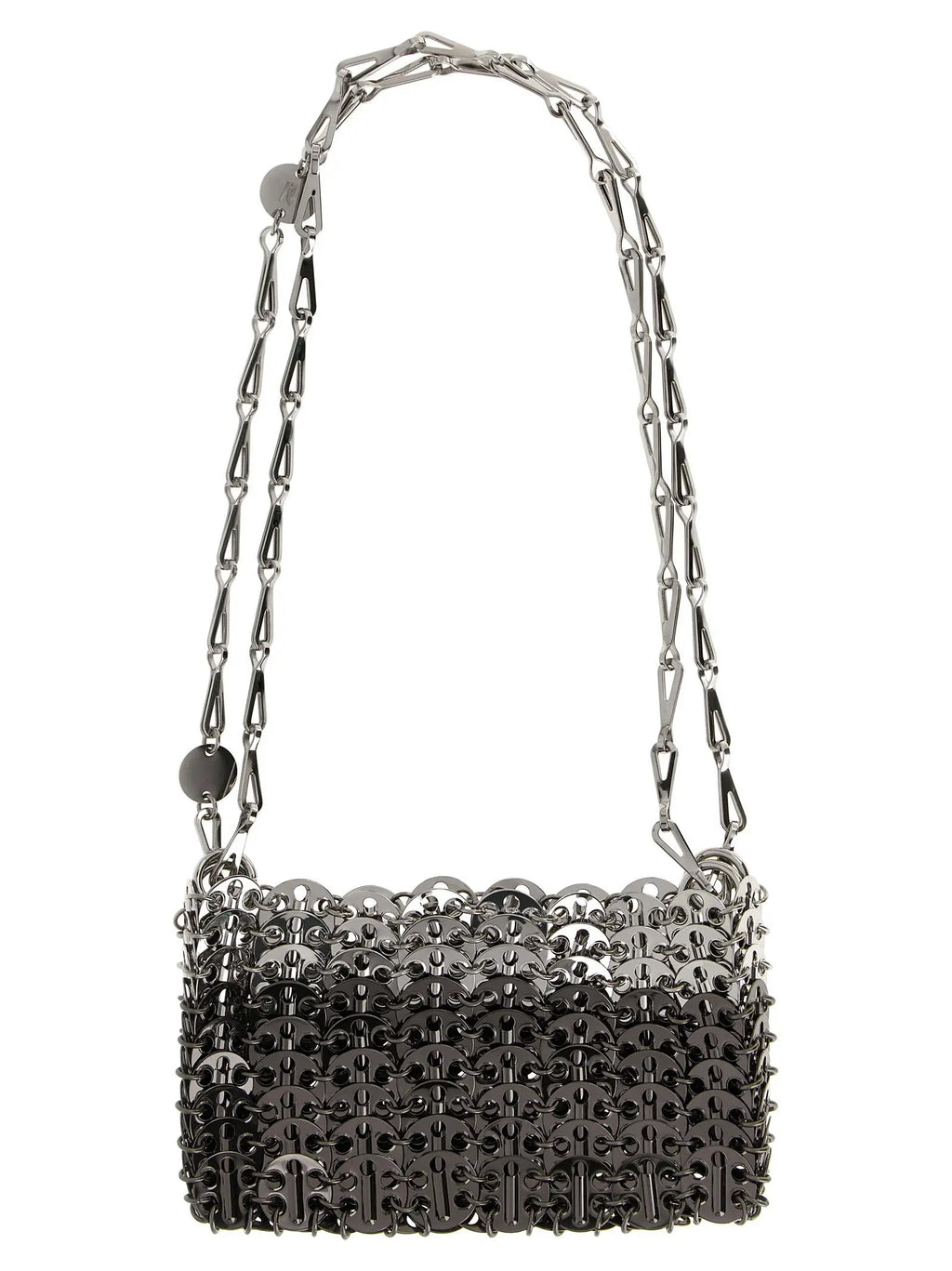 Paco Rabanne Paco Rabanne Silver Stainless Steel Shoulder Bag