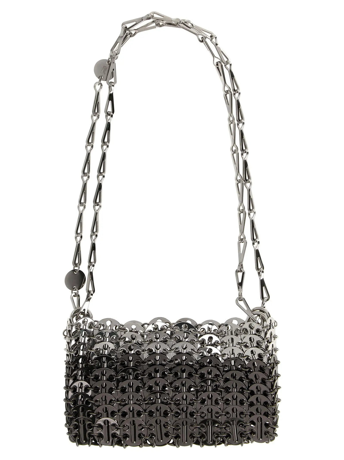 Paco Rabanne Paco Rabanne Silver Stainless Steel Shoulder Bag