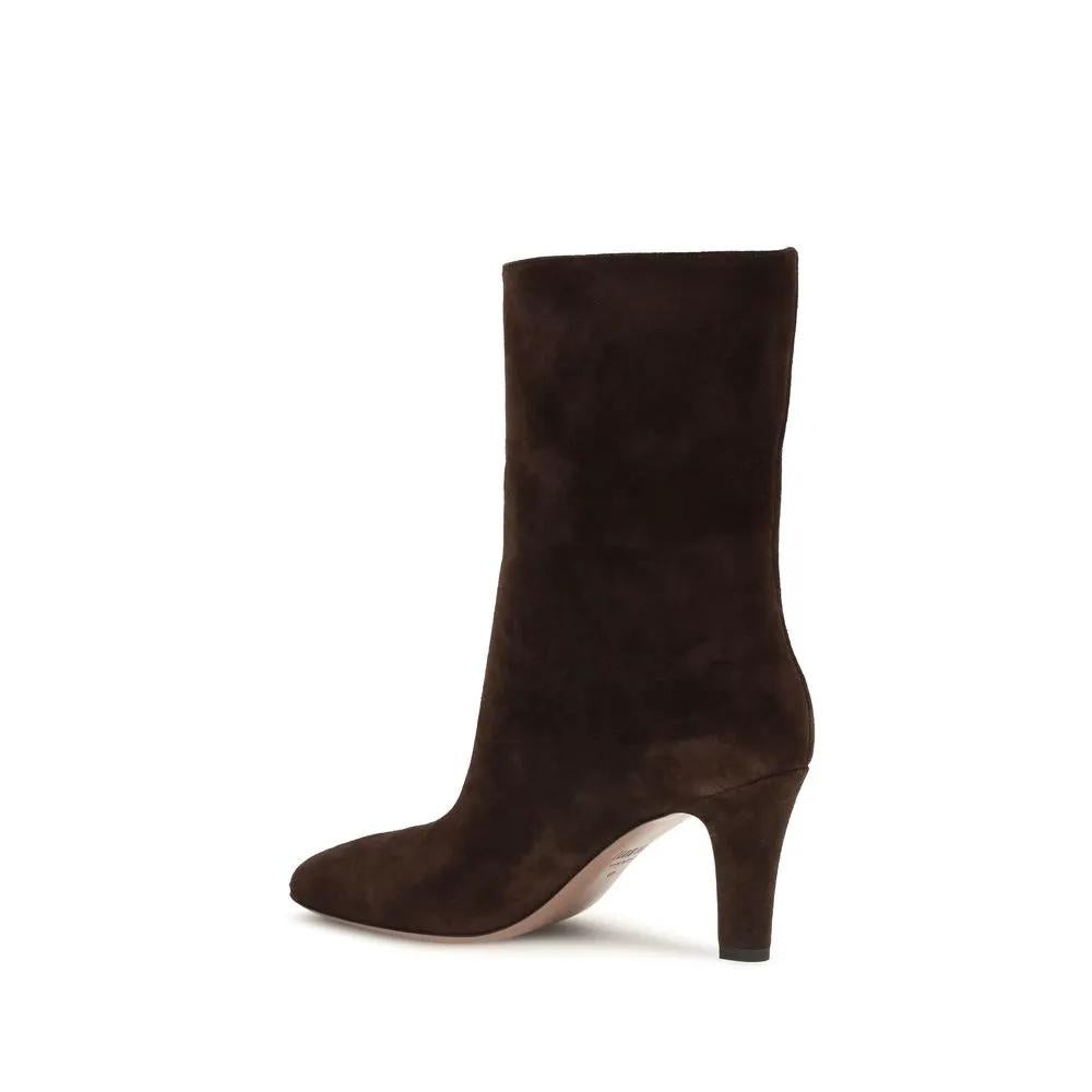 Paris Texas Paris Texas Brown Suede Leather Ankle Boots