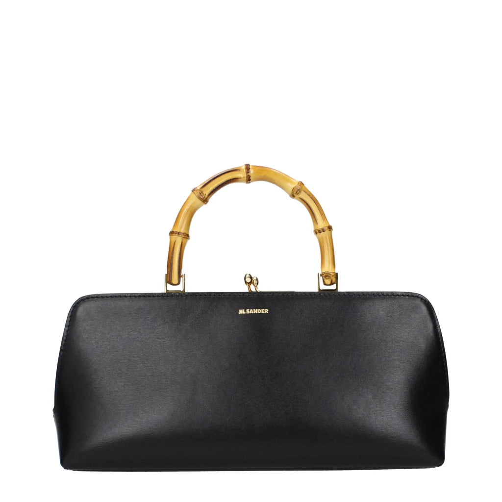 Jil Sander Jil Sander Black Leather Handbag