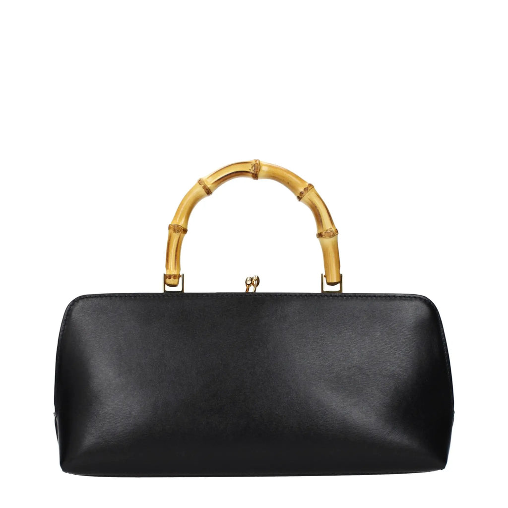 Jil Sander Jil Sander Black Leather Handbag