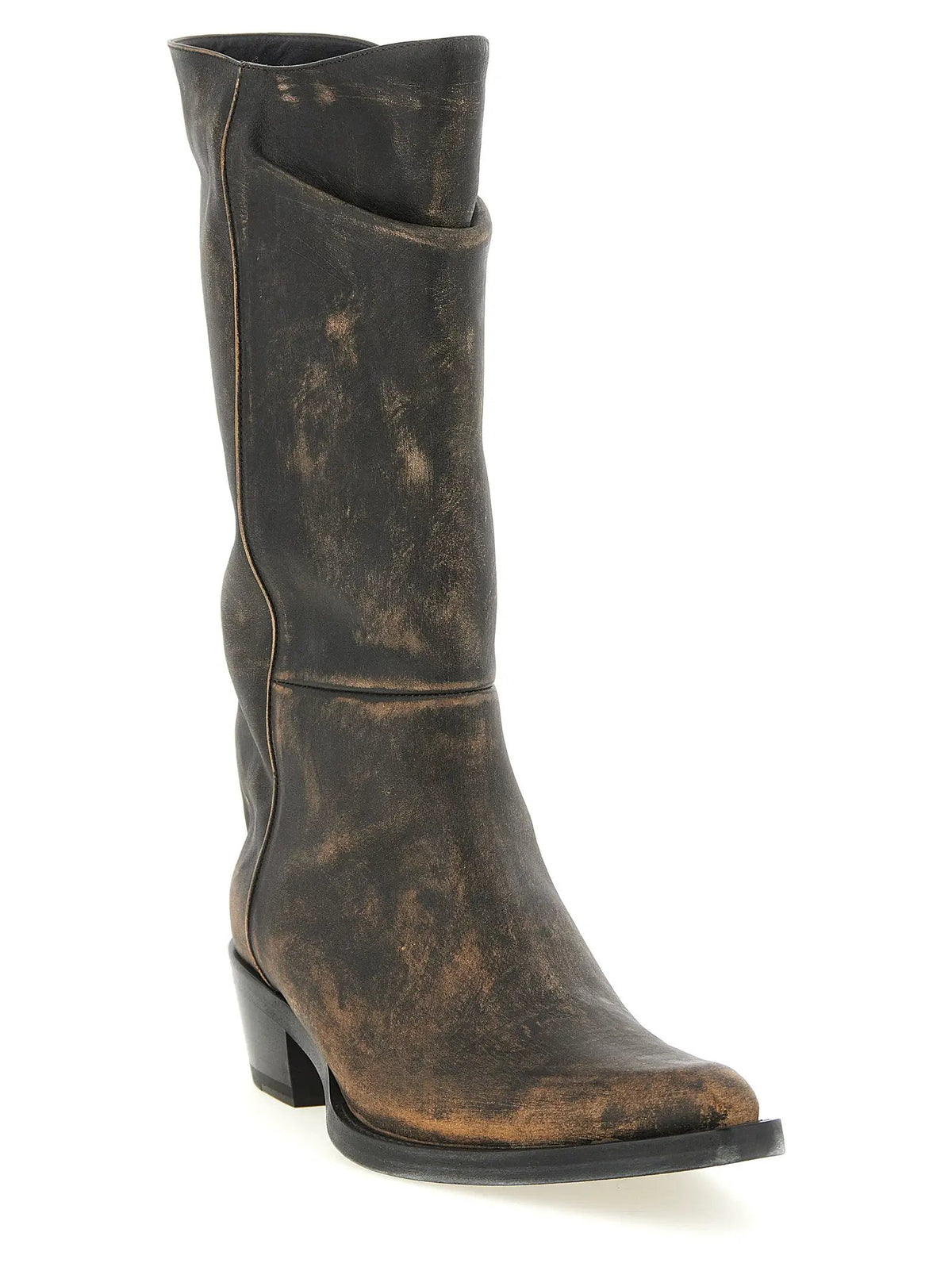 Khaite Khaite Brown Calfskin Chelsea Boots