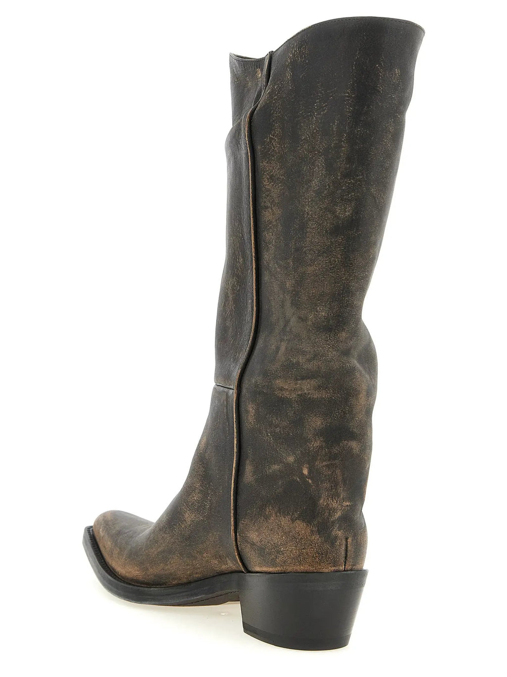 Khaite Khaite Brown Calfskin Chelsea Boots