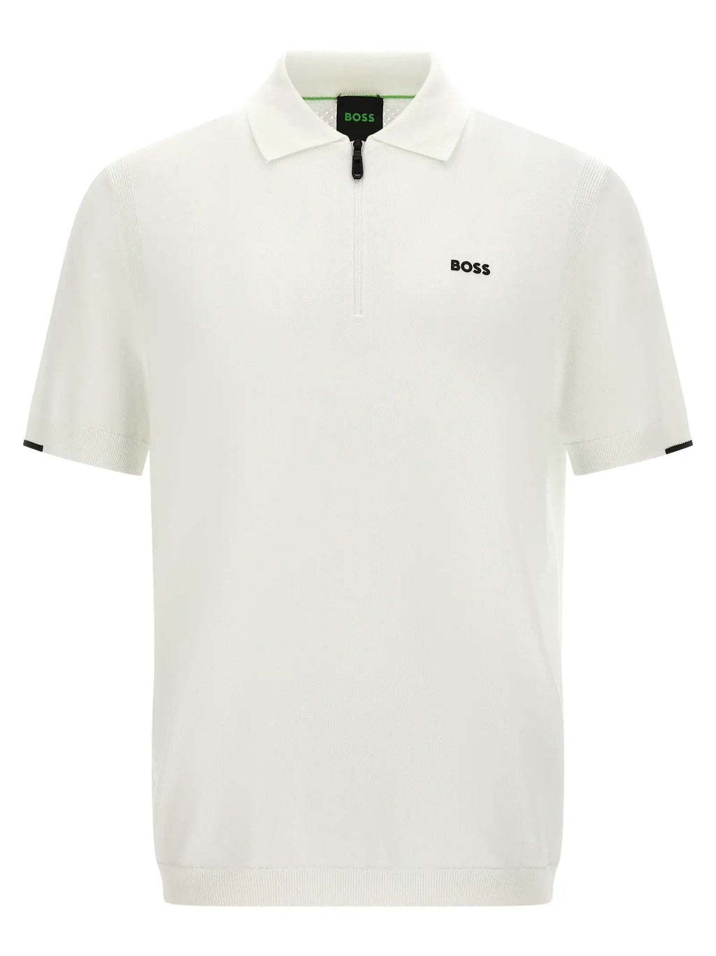 Hugo Boss Hugo Boss White Cotton Polo Shirt
