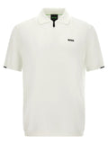 Hugo Boss Hugo Boss White Cotton Polo Shirt