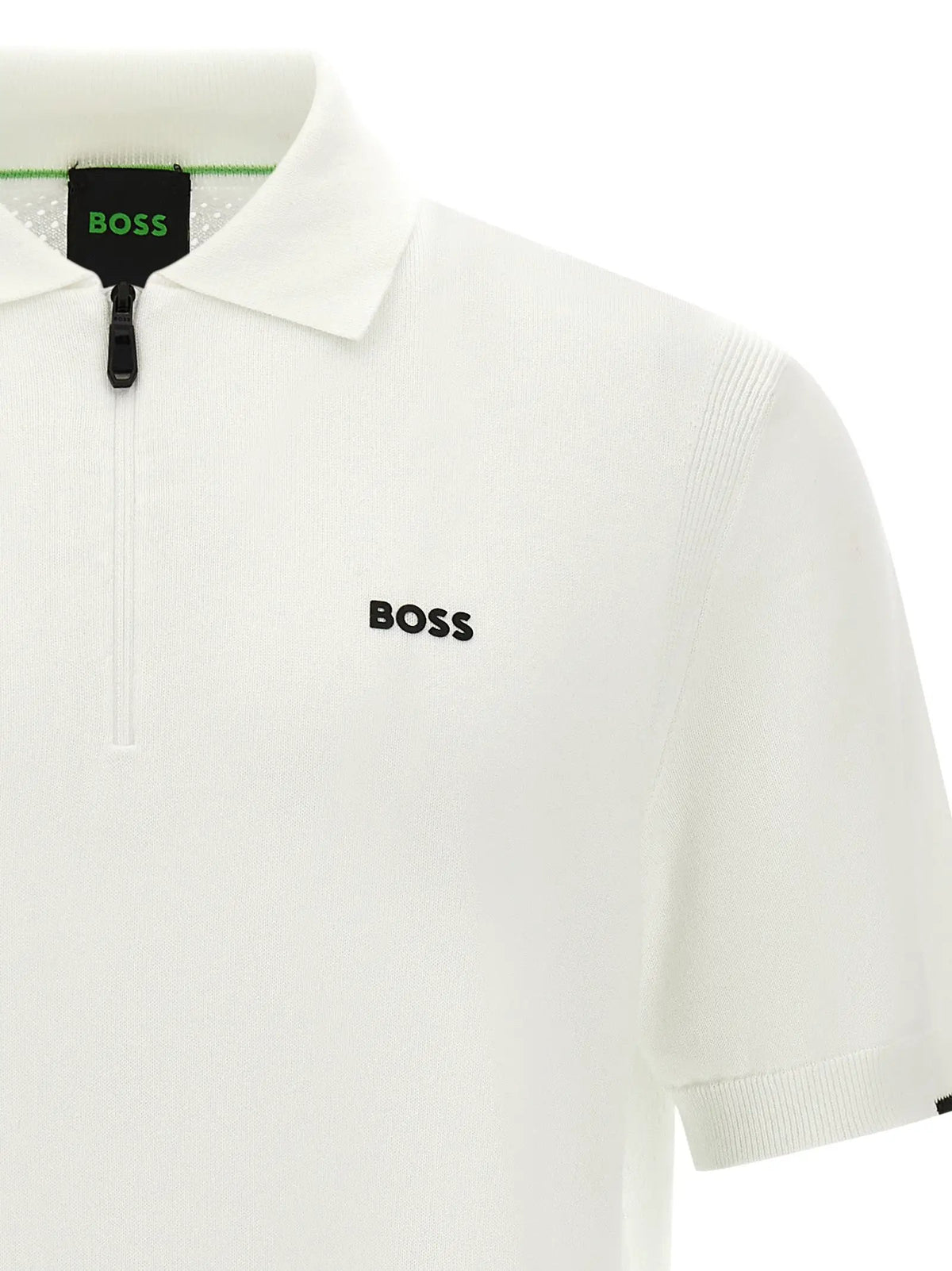Hugo Boss Hugo Boss White Cotton Polo Shirt