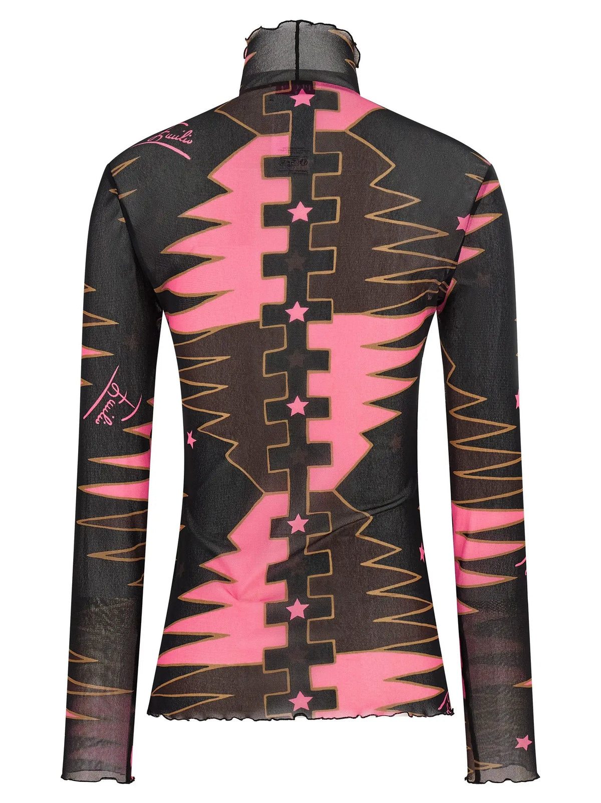 Emilio Pucci Emilio Pucci Multicolor Polyamide Long Sleeve T-Shirt