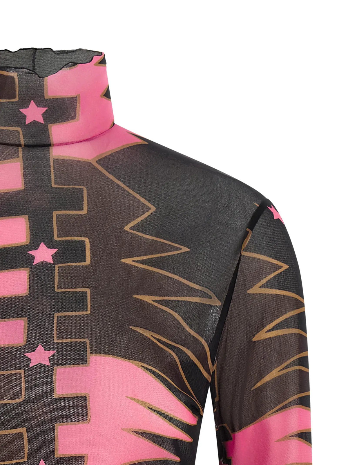 Emilio Pucci Emilio Pucci Multicolor Polyamide Long Sleeve T-Shirt