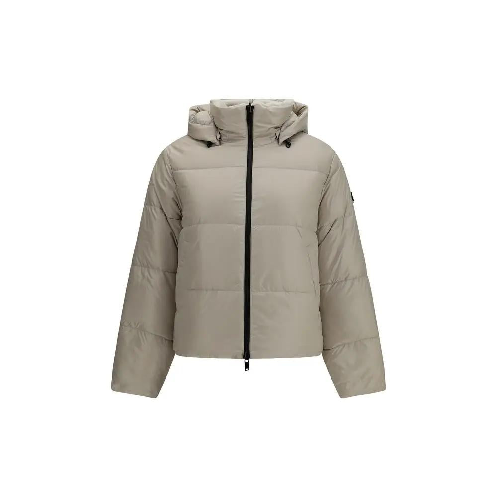 Moose Knuckles Moose Knuckles Beige Nylon Full-Length Jacket