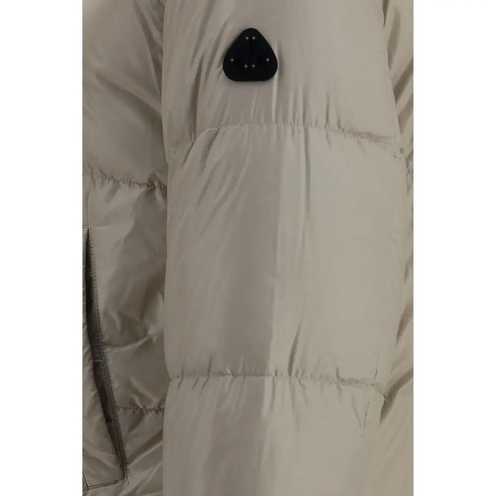 Moose Knuckles Moose Knuckles Beige Nylon Full-Length Jacket