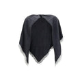Ganni Ganni Gray Wool Oves Aries Scarf