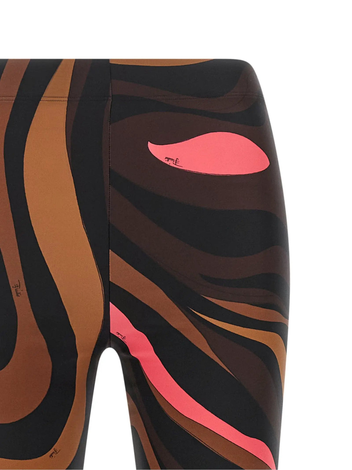 Emilio Pucci Emilio Pucci Brown Polyamide Leggings