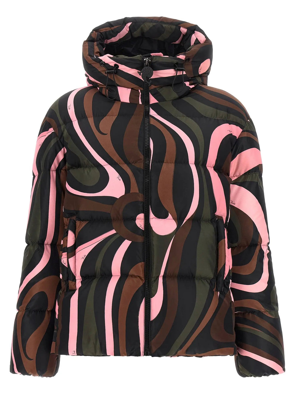 Emilio Pucci Emilio Pucci Multicolor Polyamide Full-Length Jacket