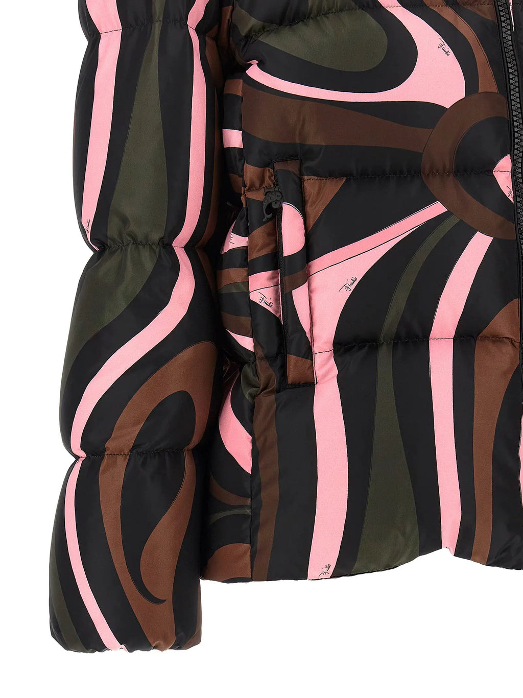 Emilio Pucci Emilio Pucci Multicolor Polyamide Full-Length Jacket