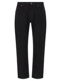 Burberry Burberry Black Cotton Straight-Leg Jeans