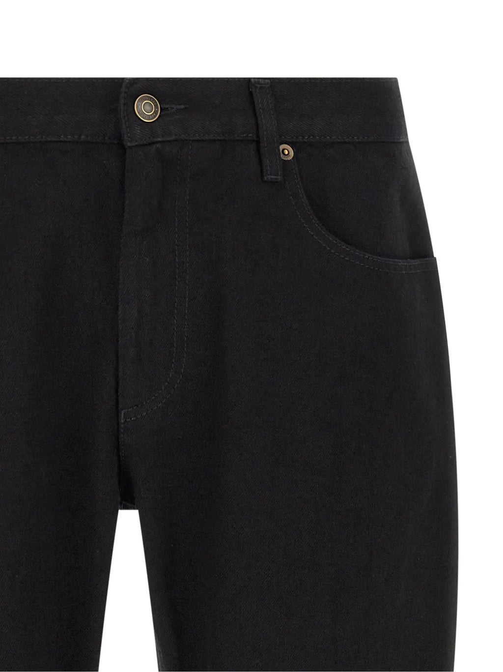 Burberry Burberry Black Cotton Straight-Leg Jeans