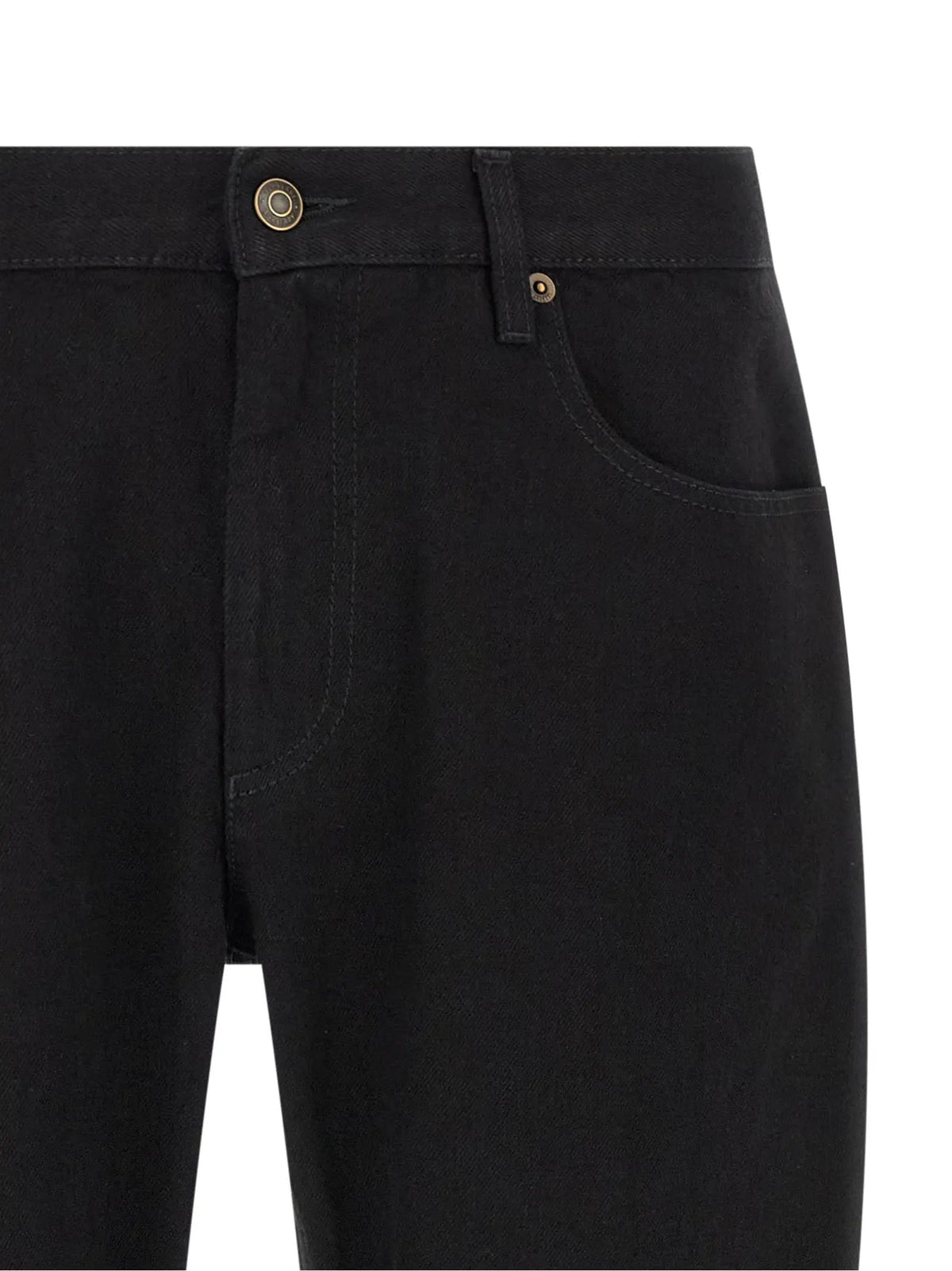 Burberry Burberry Black Cotton Straight-Leg Jeans