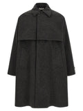 Jil Sander Jil Sander Gray Wool Coat