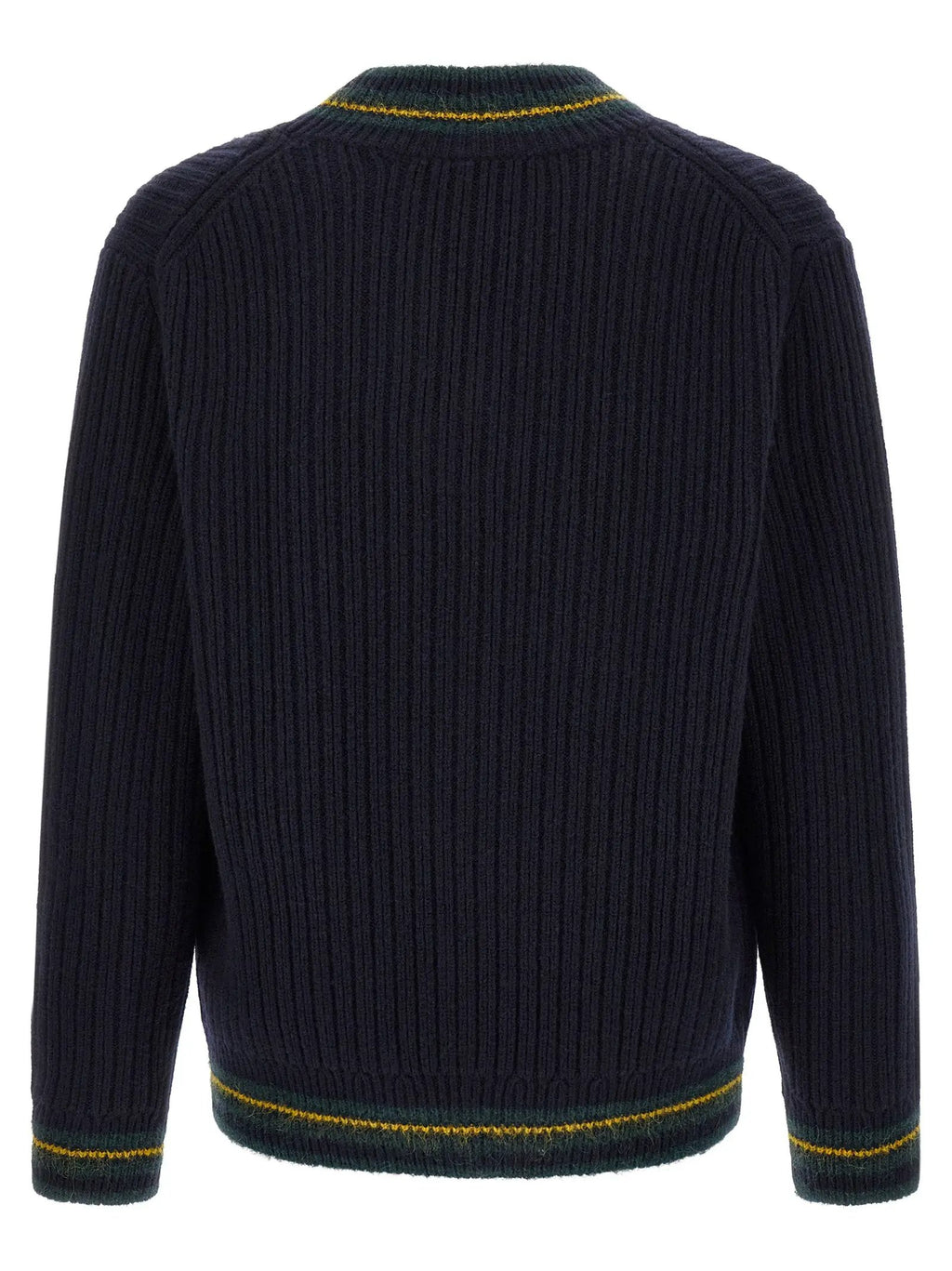 Lacoste Lacoste Blue Wool Cardigan