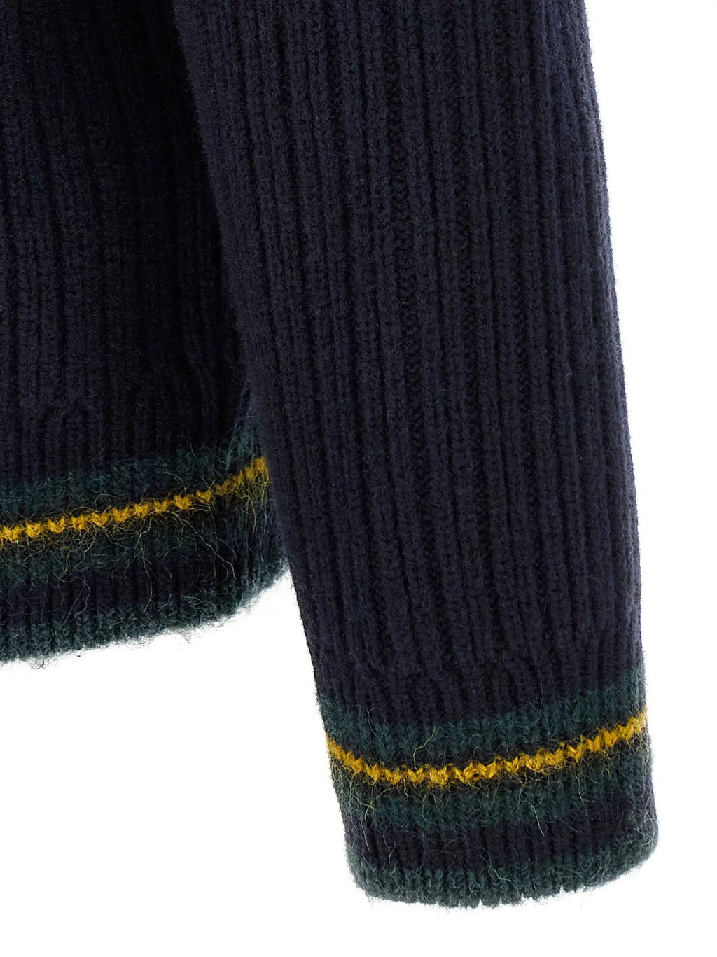 Lacoste Lacoste Blue Wool Cardigan