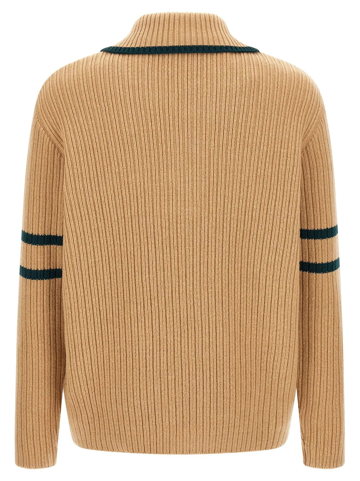 Lacoste Lacoste Beige Wool Cardigan