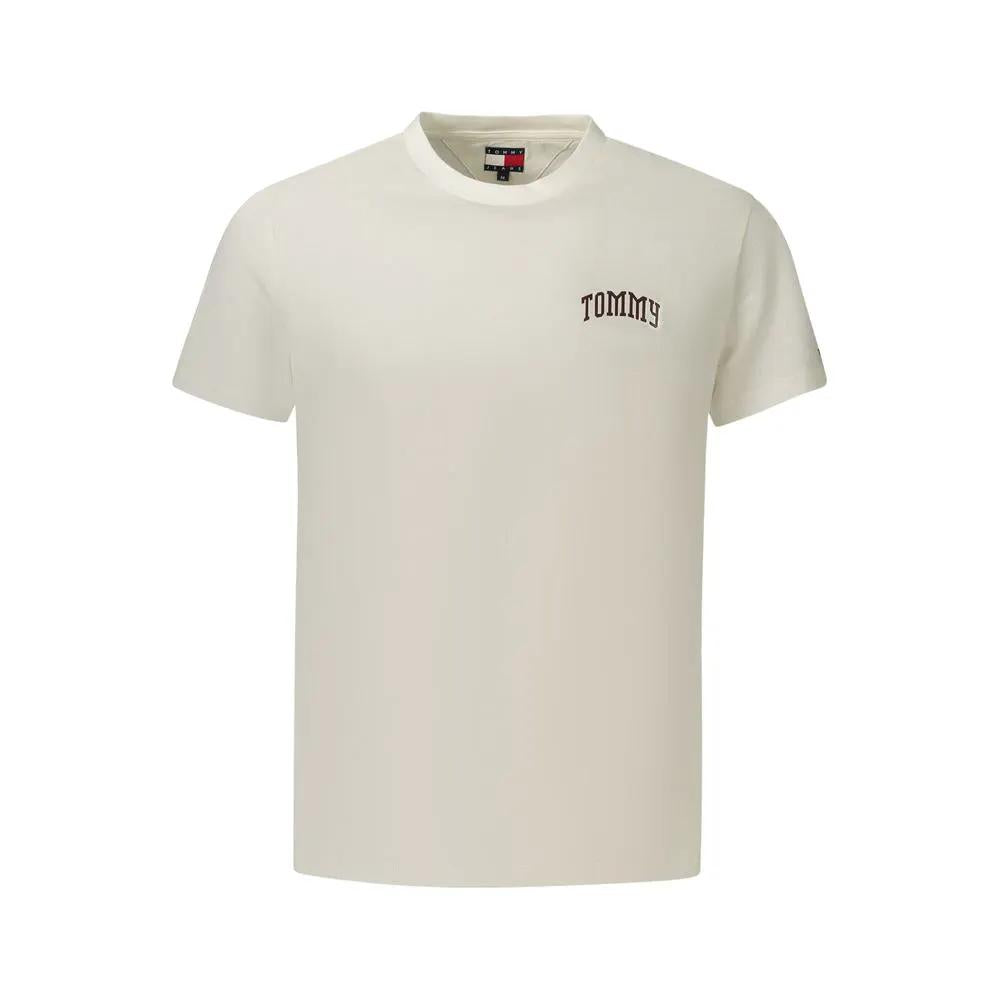 Tommy Hilfiger Tommy Hilfiger White Cotton Mens T-Shirt