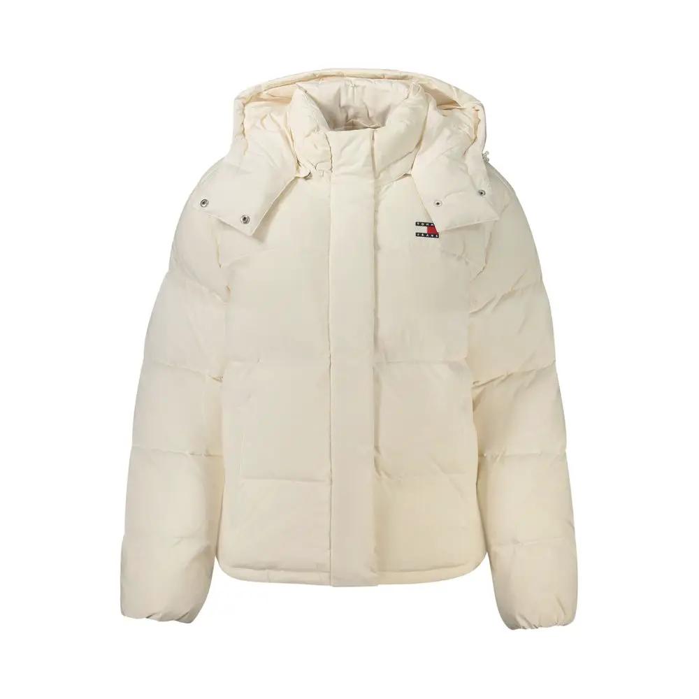 Tommy Hilfiger Tommy Hilfiger White Polyester Women's Jacket