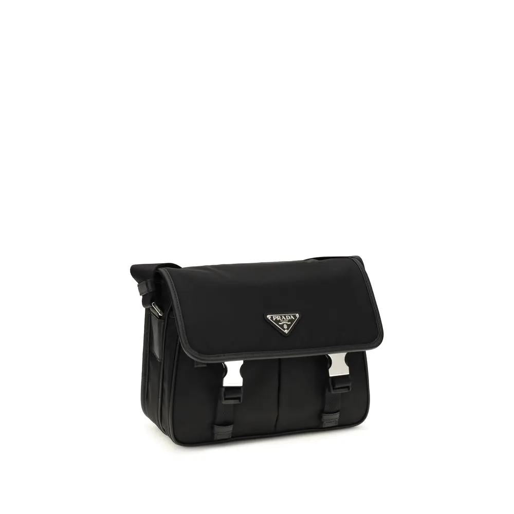 Prada Prada Black Polyamide Shoulder Bag