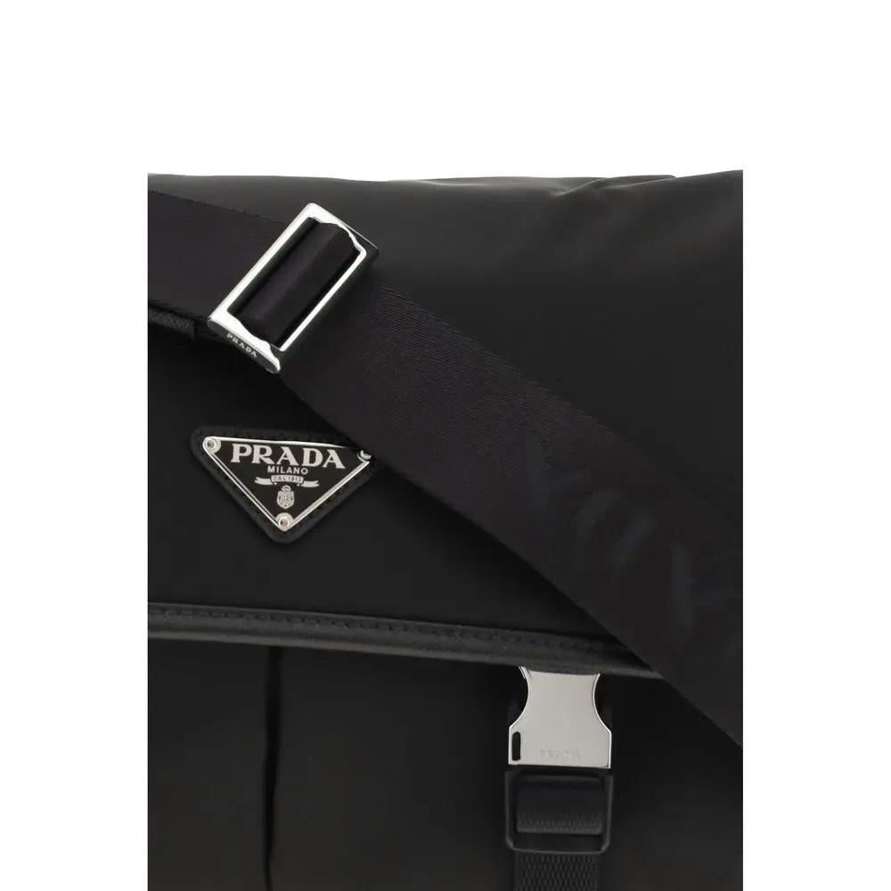 Prada Prada Black Polyamide Shoulder Bag