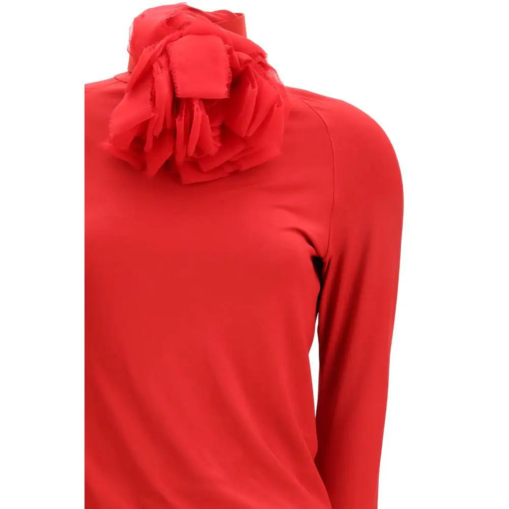 Magda Butrym Magda Butrym Red Viscose Casual Dress